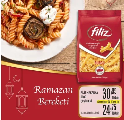Fi̇Li̇Z Makarna 500G