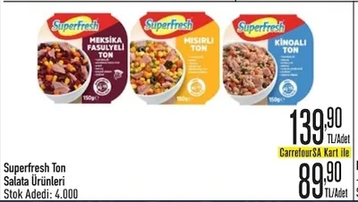 Superfresh Ton Salata Ürünleri