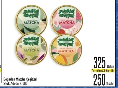 Doğadan Matcha Çeşitleri