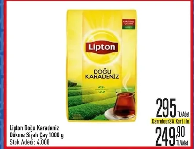 Lipton Doğu Karadeniz Dökme Siyah Çay 1000 G