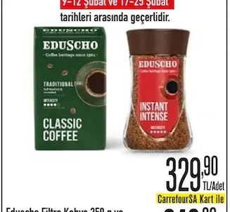Eduscho Filtre Kahve 250 G