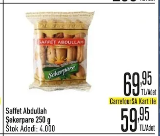 Saffet Abdullah Şekerpare 250 G