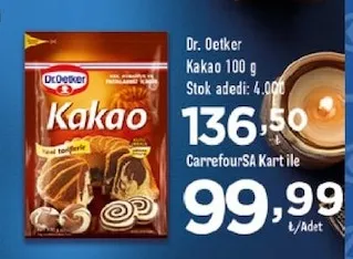 Dr. Oetker Kakao 100 G