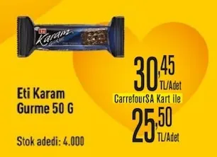 Eti Karam Gurme 50 G