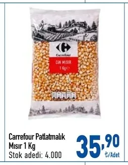 Carrefour Patlatmalık Mısır 1 Kg