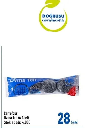 Carrefour Ovma Teli (4 Adet)