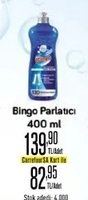 Bingo Parlatıcı 400 Ml