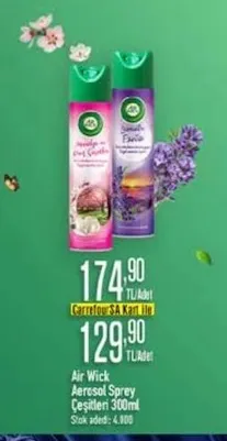 Air Wick Aerosol Sprey Çeşitleri 300Ml