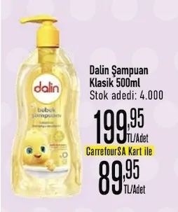Dalin Şampuan Klasik 500Ml