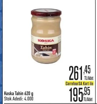 Koska Tahin 620 G