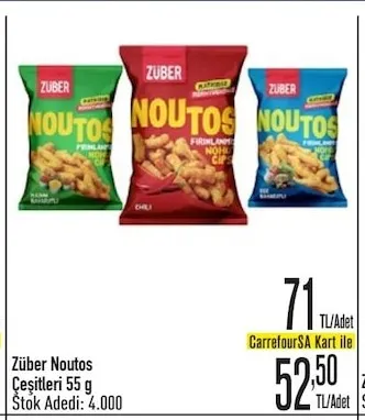 Züber Noutos Çeşitleri 55 G