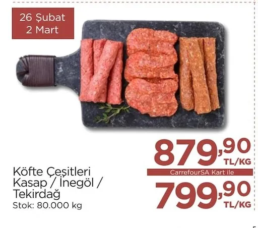 Kofte Cesitleri Kasap / Inegöl / Tekirdag