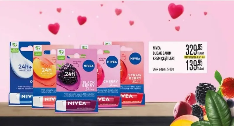 Nıvea Dudak Bakım Krem Çeşitleri
