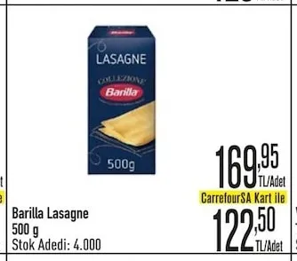 Barilla Lasagne 500 G