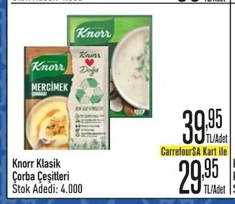 Knorr Klasik Çorba Çeşitleri