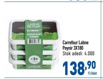 Carrefour Labne Peynir 3X180