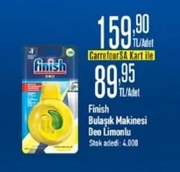 Finish Bulaşık Makinesi Deo Limonlu