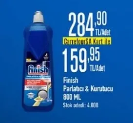Finish Parlatıcı & Kurutucu 800 Ml