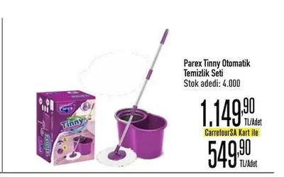 Parex Tinny Otomatik Temizlik Seti
