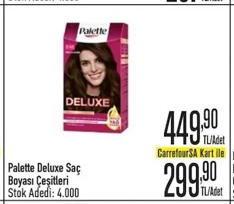 Palette Deluxe Saç Boyası Çeşitleri
