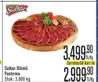 Sultan Dilimli Pastırma