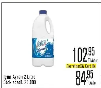İçim Ayran 2 Litre