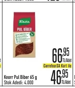 Knorr Pul Biber 65 G