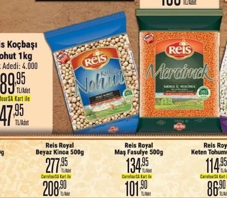 Reis Royal Beyaz Kinoa 500G