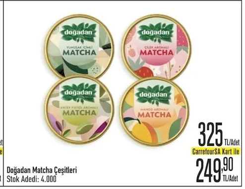 Doğadan Matcha Çeşitleri