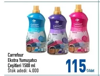 Carrefour Ekstra Yumuşatıcı Çeşitleri 1500 Ml