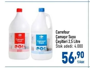 Carrefour Çamaşır Suyu Çeşitleri 2.5 Litre