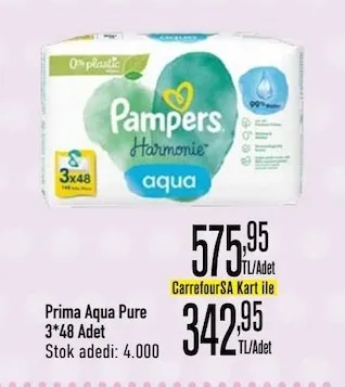Prima Aqua Pure 3*48 Adet