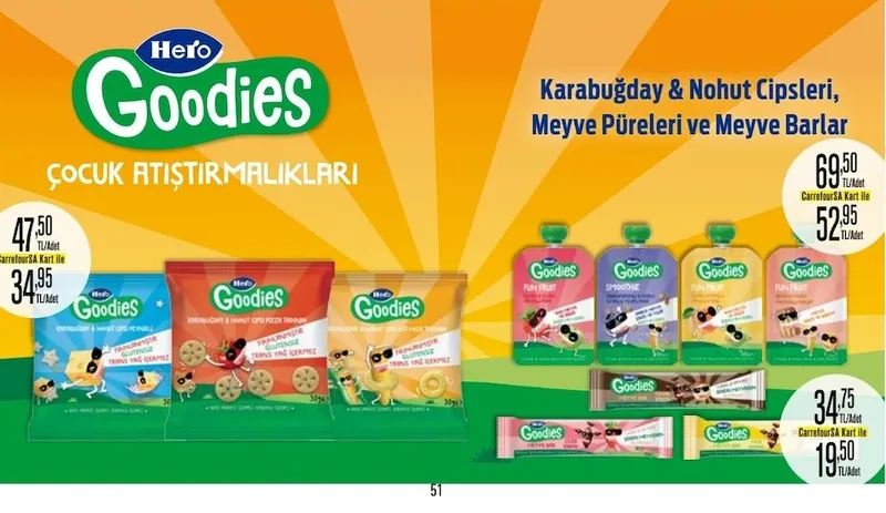 Hero Goodies Çocuk Atıştırmalıkları