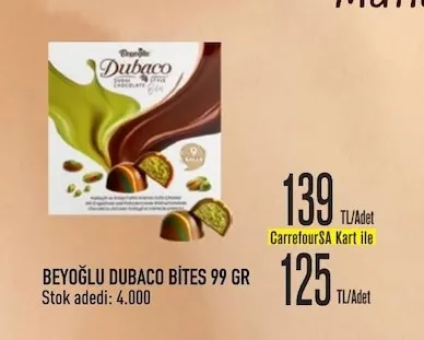 Beyoğlu Dubaco Bites 99 Gr