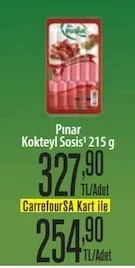 Pınar Kokteyl Sosis 215 G