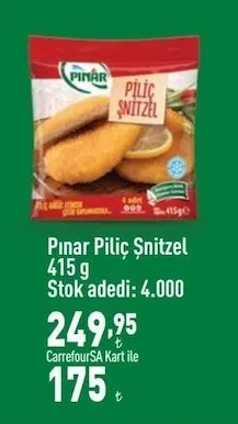 Pınar Piliç Şnitzel 415 G
