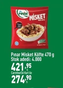 Pınar Misket Köfte 470 G