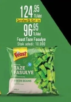 Feast Taze Fasulye 450G