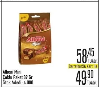 Albeni Mini Çoklu Paket 89 Gr