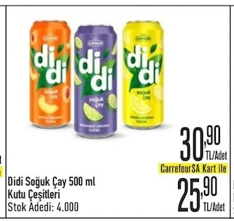 Didi Soğuk Çay 500 Ml