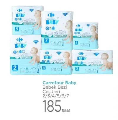 Carrefour Baby Bebek Bezi Çeşitleri 2/3/4/5/6/7