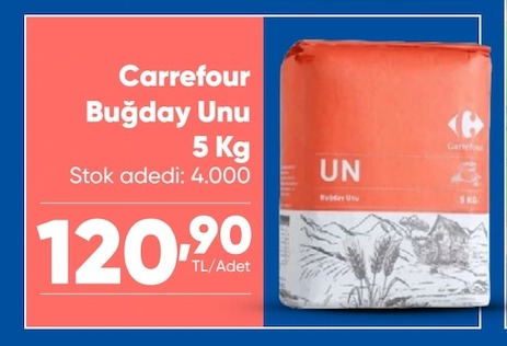 Carrefour Buğday Unu 5 Kg