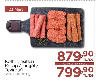 Köfte Çeşitleri Kasap / İnegöl / Tekirdağ