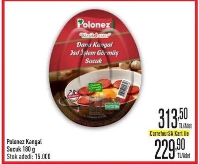 Polonez Kangal Sucuk 180 G