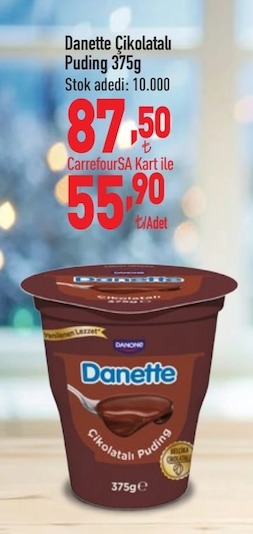 Danette Çikolatalı Puding 375G