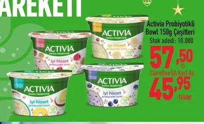 Activia Probiyotikli Bowl 150G Çeşitleri