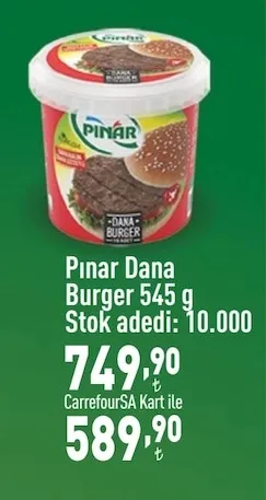 Pınar Dana Burger 545 G
