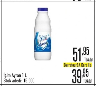Içim Ayran 1 L