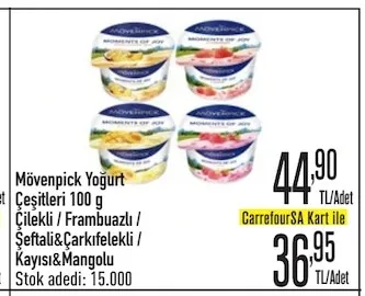 Mövenpick Yoğurt Çeşitleri 100 G