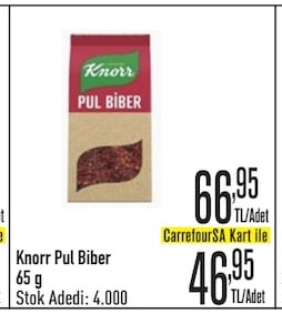 Knorr Pul Biber 65 G